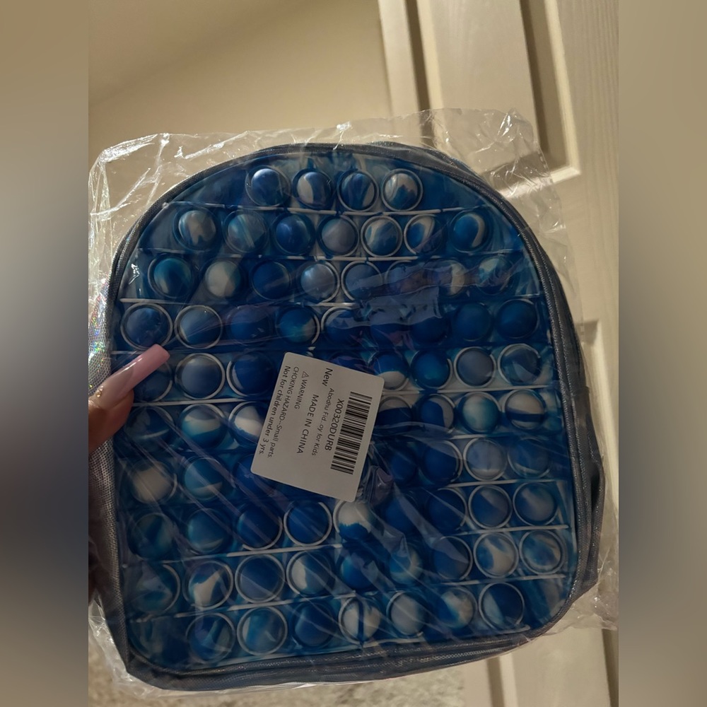 Pop it holographic bag pack
